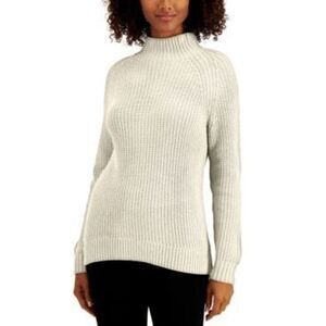 Style & CoMPANY Womens Ivory Raglan Sweater Petites Size: PS